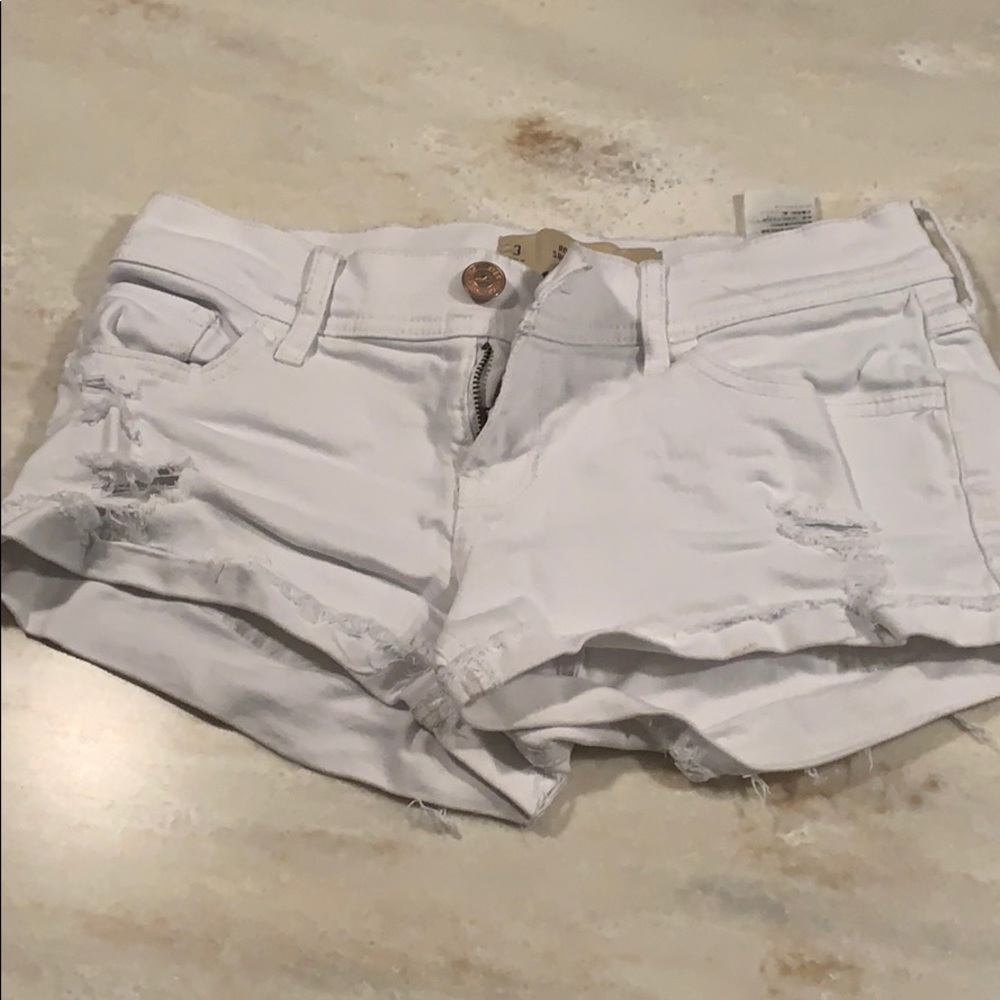 White shorts